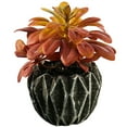 Artificial flowers, artificial succulents, potted plants, home