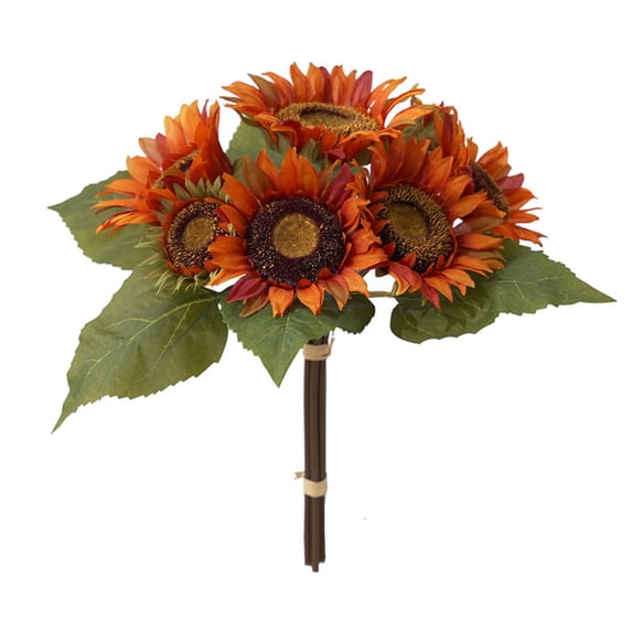 Artificial flowers sunflower wedding bouquet artificial flowers artificial flowers home party table decoration;