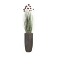 thumbnail image 1 of Artificial red Pampas Grass | 68” | Tall faux grass in planter| Home Decor By Vintage Home, 1 of 8