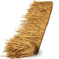 thumbnail image 1 of Artificial thatch roof, thatch roof shingle, roof palm grass roll, fireproof artificial straw tiles, palm roof panels for garden and patio umbrella covers, 1 of 5