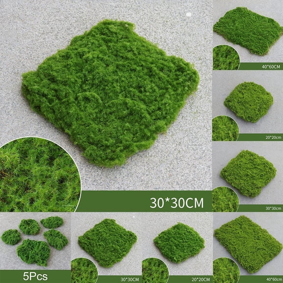 Artificial turf flocking ornaments turf lawn 20x20/30x30/40x60cm