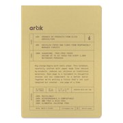 Artik Hardcover Notebook - Olive, 5-3/4" x 8-1/4", Ruled