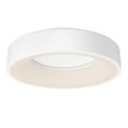thumbnail image 1 of Artika Aiden Modern Flush Mount Ceiling Light Fixture, White, 1 of 5
