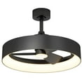thumbnail image 1 of Artika Austin 23" LED Chandelier Ceiling Fan Fandelier, Black, 1 of 4