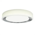 thumbnail image 1 of Artika Cooper Modern Flush Mount Ceiling Light Fixture, White, 1 of 5