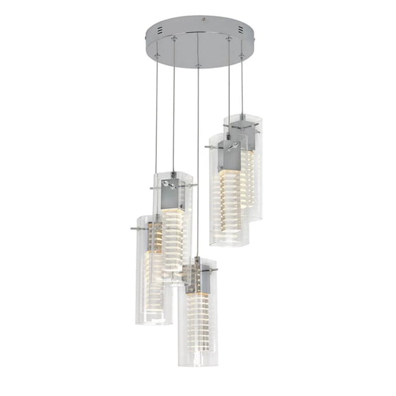 Artika Hologram 5-Light Hanging Pendant Light