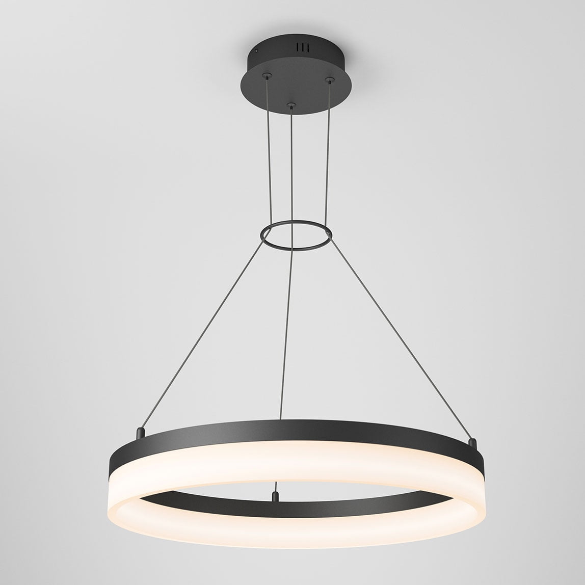 Artika Optical Ring Black Pendant 3cct
