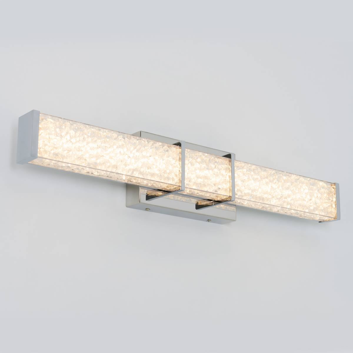 27" Chrome Riviera Integrated LED Vanity Light Bar with Dimmable Energy Star