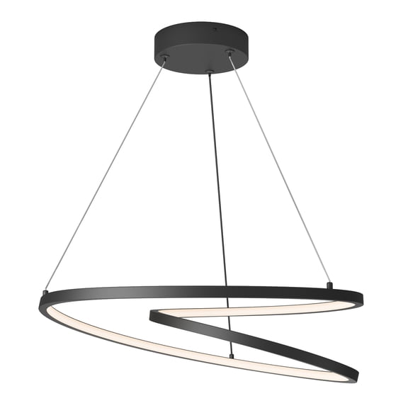 Artika Salto Modern Pendant Light Fixture, Black