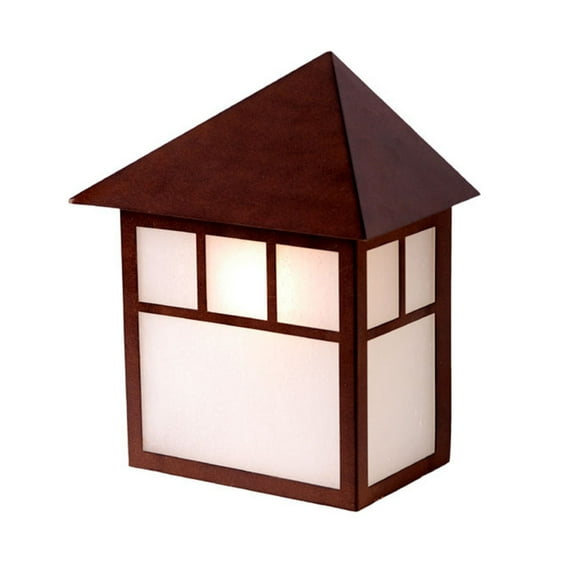 Artisan 1-Light Architectural Bronze Pocket Indoor/Outdoor Wall Light 11"h by Acclaim Lighting