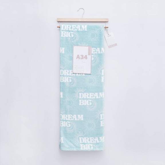 Artisan 34 Serena Printed Velvet Plush-Multi- Dream Big Print