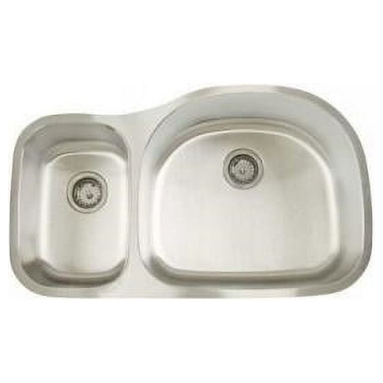 Artisan Double Bowl Undermount Kitchen Sink Stainless Steel