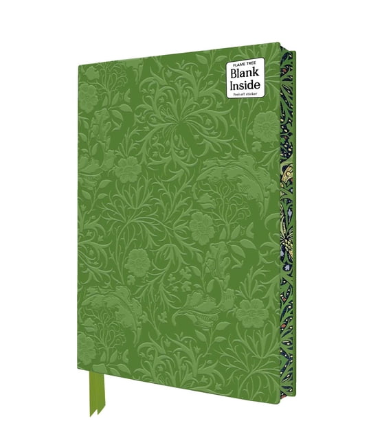 Artisan Art Blank Notebooks William Morris: Seaweed Artisan Art Blank Notebook (Flame Tree Journals), (Hardcover)
