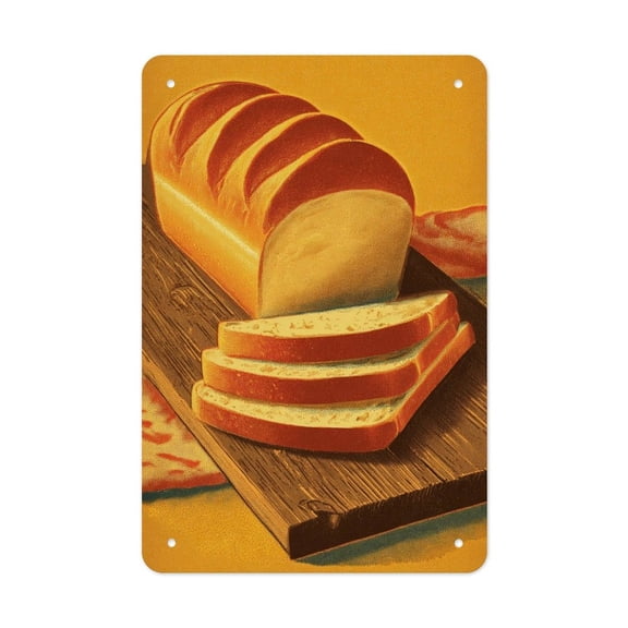 Artisan Bread Creative Gift Tin Art - Unique Design - Housewarming Gift