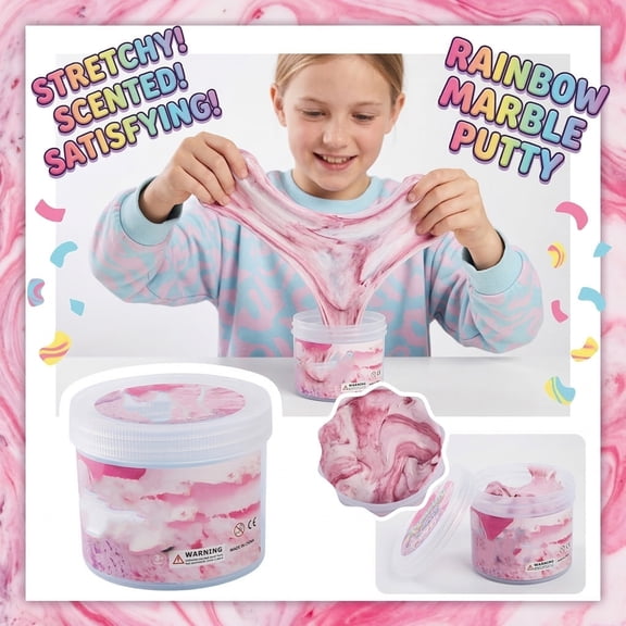 Artisan Butter Slime Clay for Sensory Play and Creative Modeling Soft Stretchy Fidget Putty Crafting