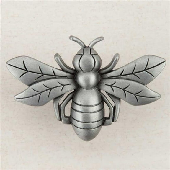 Artisan Collection Bee Knob, Antique Pewter