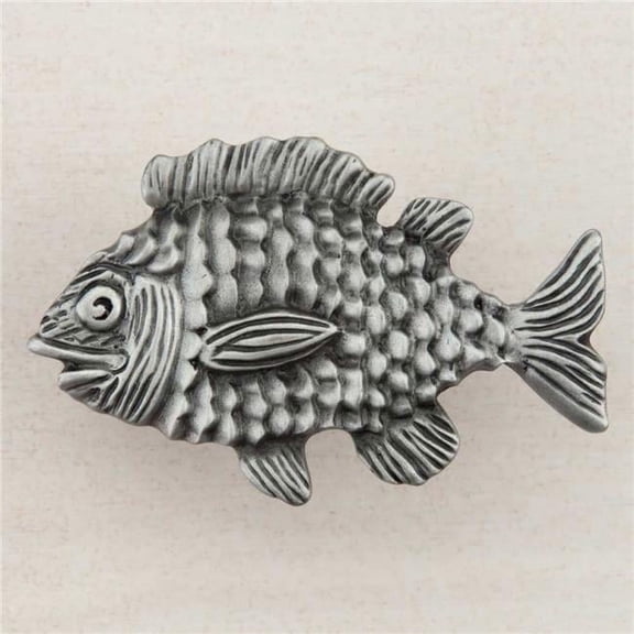 Artisan Collection Fun Fish Knob - Antique Pewter