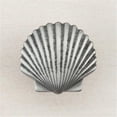 thumbnail image 1 of Artisan Collection Small Scallop Knob - Antique Pewter, 1 of 1