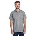 thumbnail image 1 of Artisan Collection by Reprime Mens Microcheck Gingham Short-Sleeve Cotton Shirt - RP221, 1 of 3