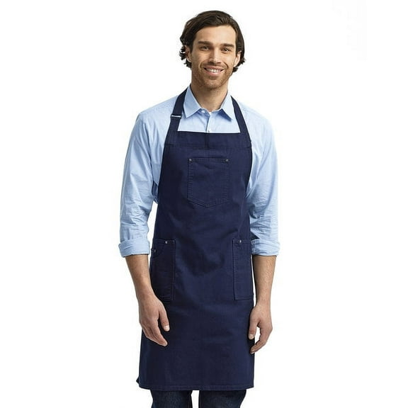 Unisex Cotton Chino Bib Apron