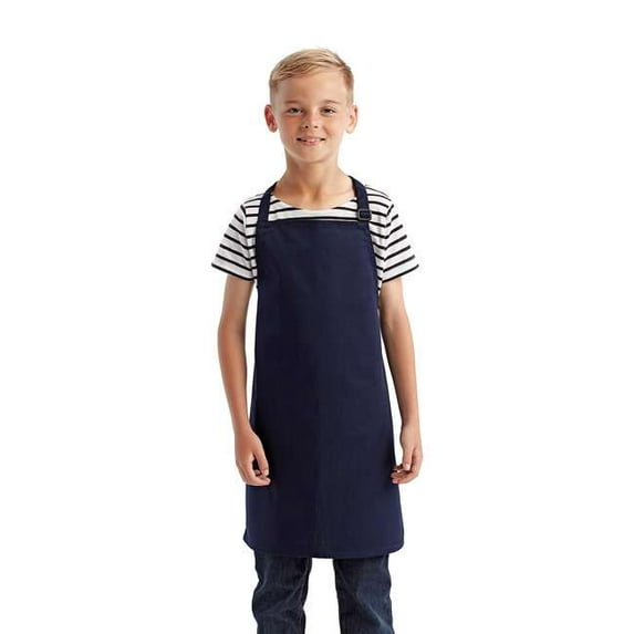 Artisan Collection by Reprime RP149 Youth Recycled Apron-Navy