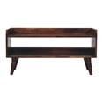 thumbnail image 1 of Artisan Furniture Solid California Walnut Nordic Storage Bench, 1 of 7