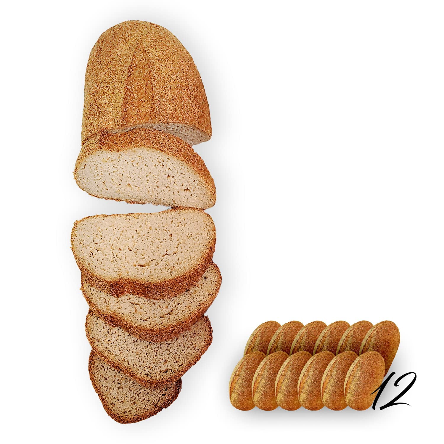 Artisan Golden Flax Keto Bread Clean Keto, Paleo, Vegan Lectin Free