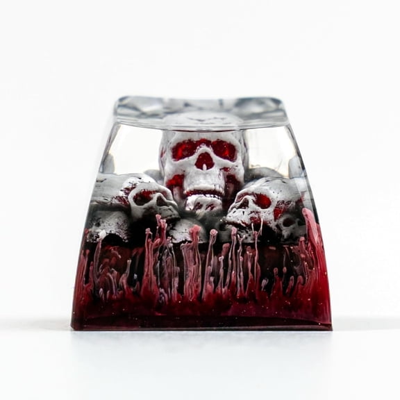 Artisan Keycaps Skull Skull keycap ESC Custom 1U SA Prolfile Keycaps for MX Mechanical Keyboards Key Cap