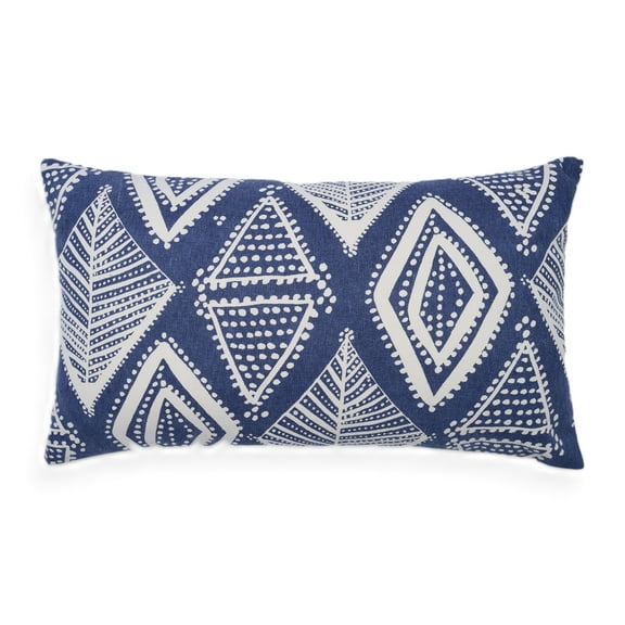 Artisan Mirage Arabesque Pattern Lumbar Pillow Cover