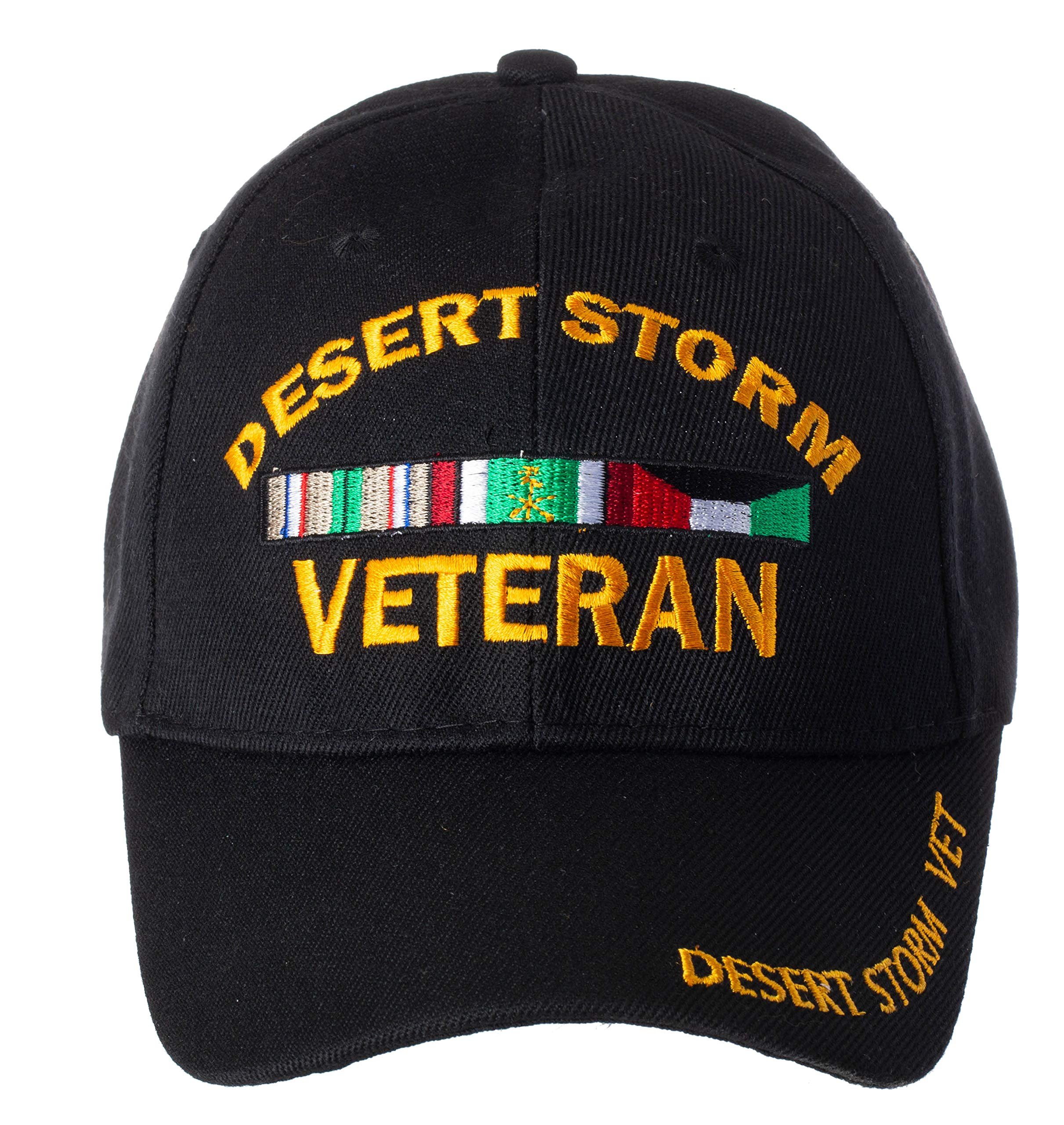 Artisan Owl Desert Storm Veteran Baseball Cap - Officially Licensed Embroidered Hat, Adjustable