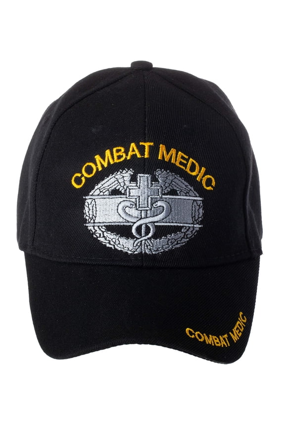 Officially Licensed US Army Combat Medic Embroidered Adjustable Baseball Cap