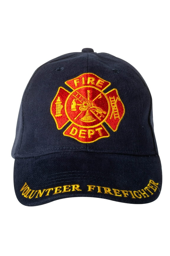 Volunteer Firefighter Fire Dept Embroidered Baseball Cap