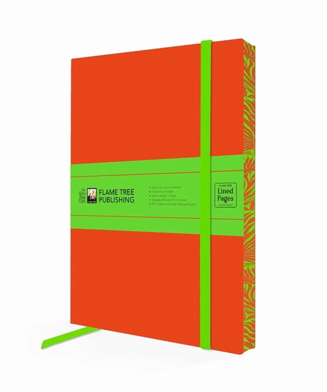 Artisan Paperback Notebooks Orange & Lime Green Artisan Paperback Notebook, (Hardcover)