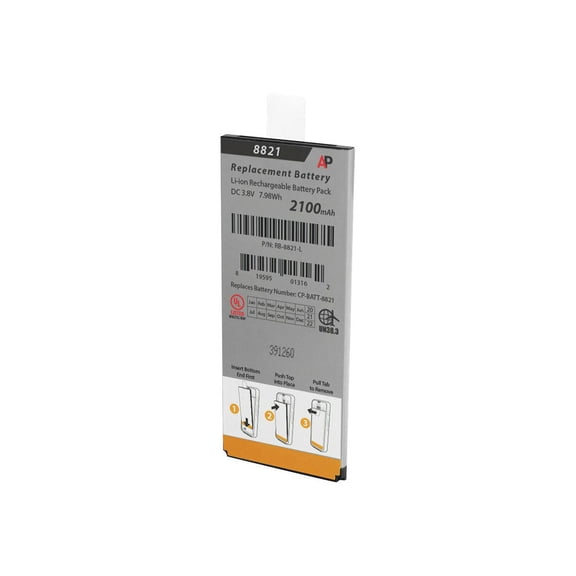 Artisan Power Replacement Battery for Cisco 8821 and 8821-EX Phones. 2100 mAh