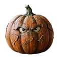 thumbnail image 1 of Artisan Pumpkin Tabletop Decor, Kiln-Fired Handcrafted Figurine for Fall and Halloween Display, 1 of 6