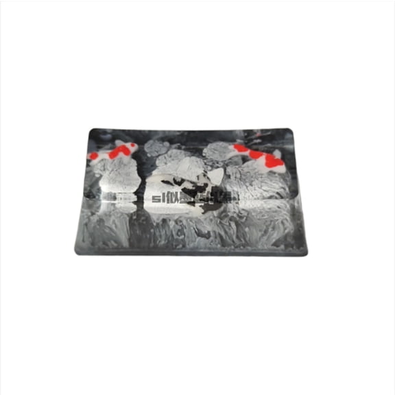 Artisan Resin Keycap, Zen Pond Design 2u Backspace for Mechanical Keyboard, Handcrafted Gift