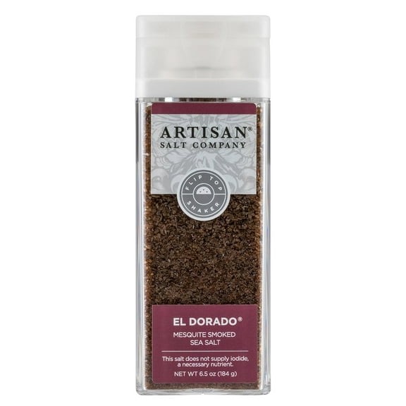 Artisan Salt Company- Mesquite Smoked Sea Salt,6.5 oz (184g)