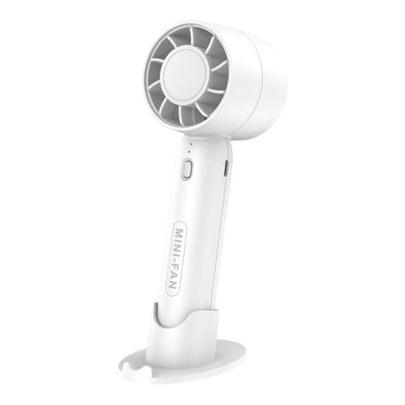 Artisan Series Desktop Turbine Fan with Folding Base, Smart Miniature Cooling Model with 100-Speed Scroll, Unique 3D Perspective Personal Fan with Ambient LED and Gift Box