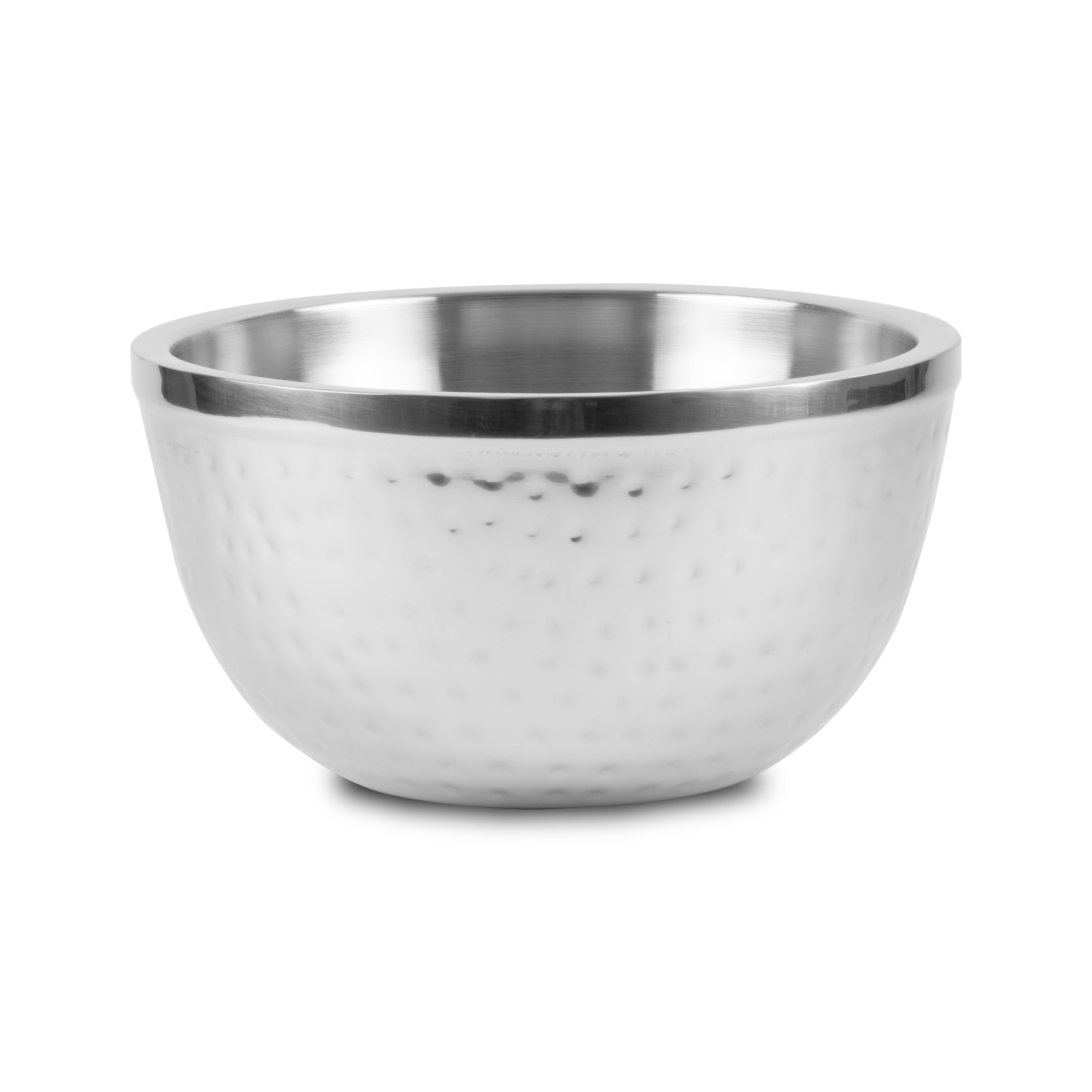 Double Wall Insulated Hot/Cold Serving Bowl with Lid - 3 qt