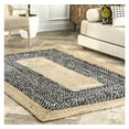 thumbnail image 1 of Artisan Texture: Handmade Jute Chindi Rug , Area Rug , Jute Braided Rug , Hemp Rug , Customize Rug , Entryway Rug, Natural fiber Rug, 1 of 8
