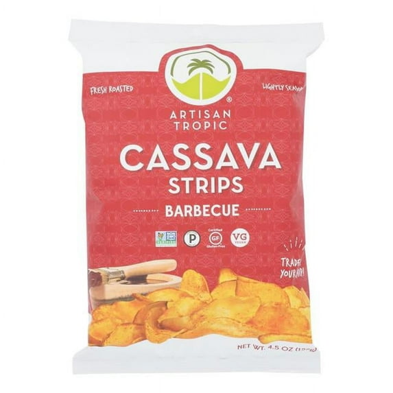 Artisan Tropic 2396190 4.5 oz Barbecue Cassava Stripa, Case of 12