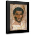 thumbnail image 1 of Artisan, Unknown 2nd Century Romano-Egyptian 11x14 Black Modern Framed Museum Art Print Titled - Mummy Portrait of a Bearded Man, 1 of 5