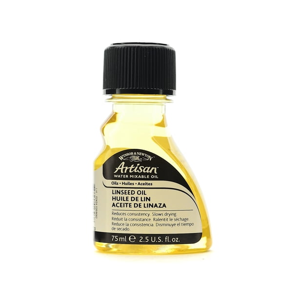 Artisan Water Mixable Mediums linseed oil, 75 ml (pack of 2)