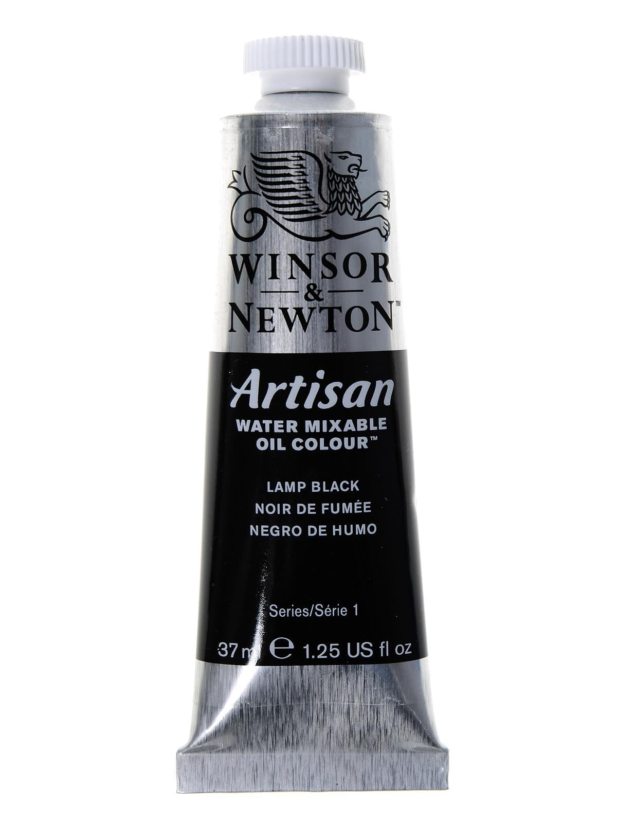 Artisan Water Mixable Oil Colours lamp black, 37 ml, 337 (pack of 3)
