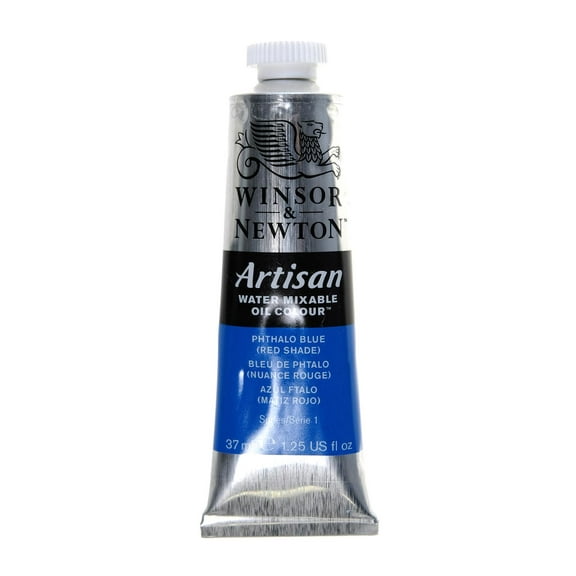 Artisan Water Mixable Oil Colours phthalo blue (red shade), 37 ml, 514 (pack of 3)