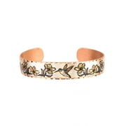 Artisan-crafted Hummingbird Bracelets for Women Adjustable Copper Bracelets Cuff Hummingbird Jewelry Hummingbird Gifts Hummingbird gifts for mom, Hummingbird memorial gifts, Hummingbird gift ideas