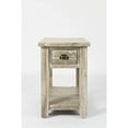thumbnail image 1 of Jofran Artisan's Craft Rustic Farmhouse Distressed Acacia Chairside Table, 1 of 9