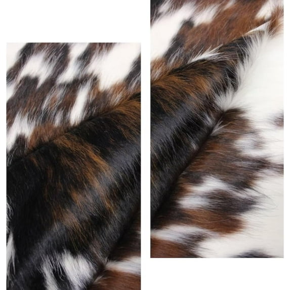 ArtisanCowhides Genuine Cowhide Leather Precut Full Grain Thick Sheets for Crafts - Tricolor 12"x12"