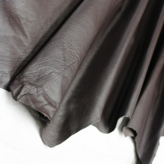 ArtisanCowhides Genuine Lambskin Full Grain Soft Garment Leather Sheets - Chocolate (8-10 Sq ft)