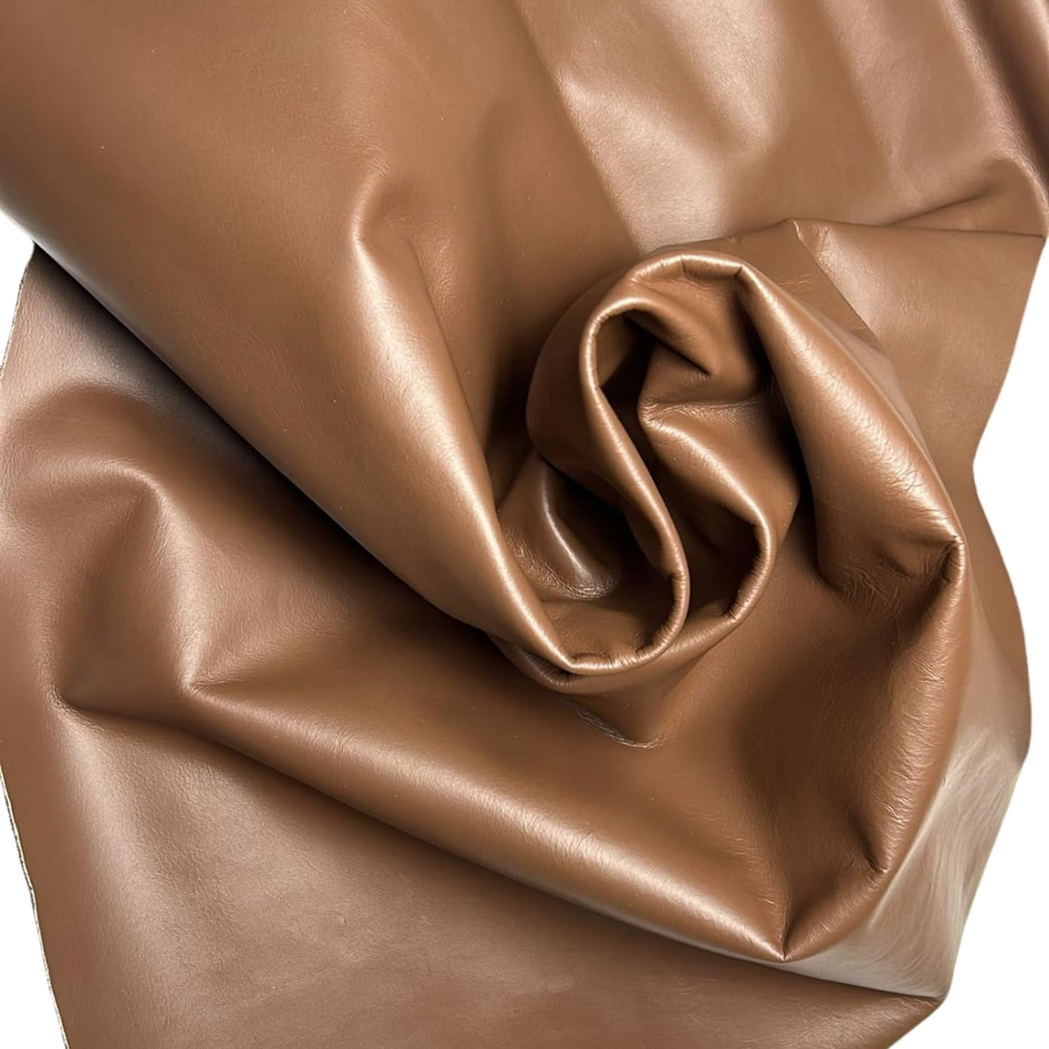 ArtisanCowhides Soft Natural Full Grain Cowhide Nappa Leather for Crafts Projects– Copper Brown 9-10 SqFt - 2.5 oz - 3.0 oz (1.0 to 1.2mm